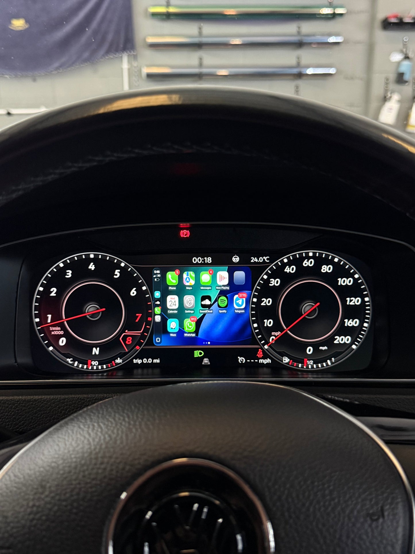 VW GOLF MK7 / 7.5 AFTERMARKET VIRTUAL DASHBOARD 2013 - 2021