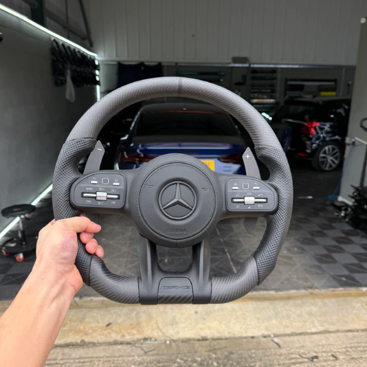 Mercedes Carbon Fibre Steering Wheel