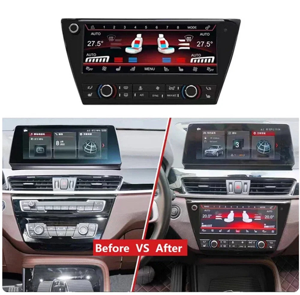 BMW Digital Touch Screen Air Conditioning LCD Panel For X1 2016 - 2022