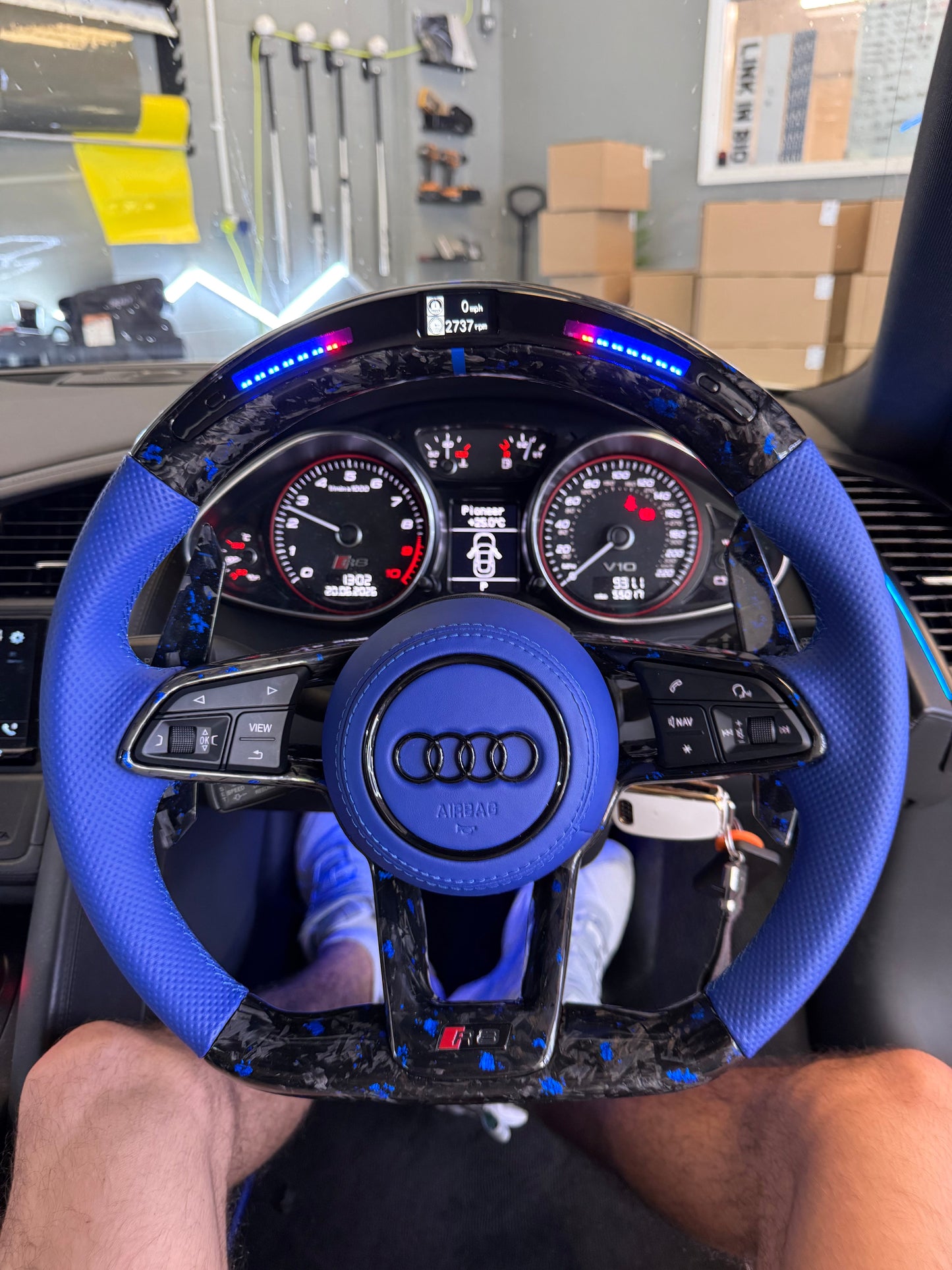 Audi TT / TTS / TT RS MK3 Custom Carbon Fibre Steering Wheel (2014-2023)
