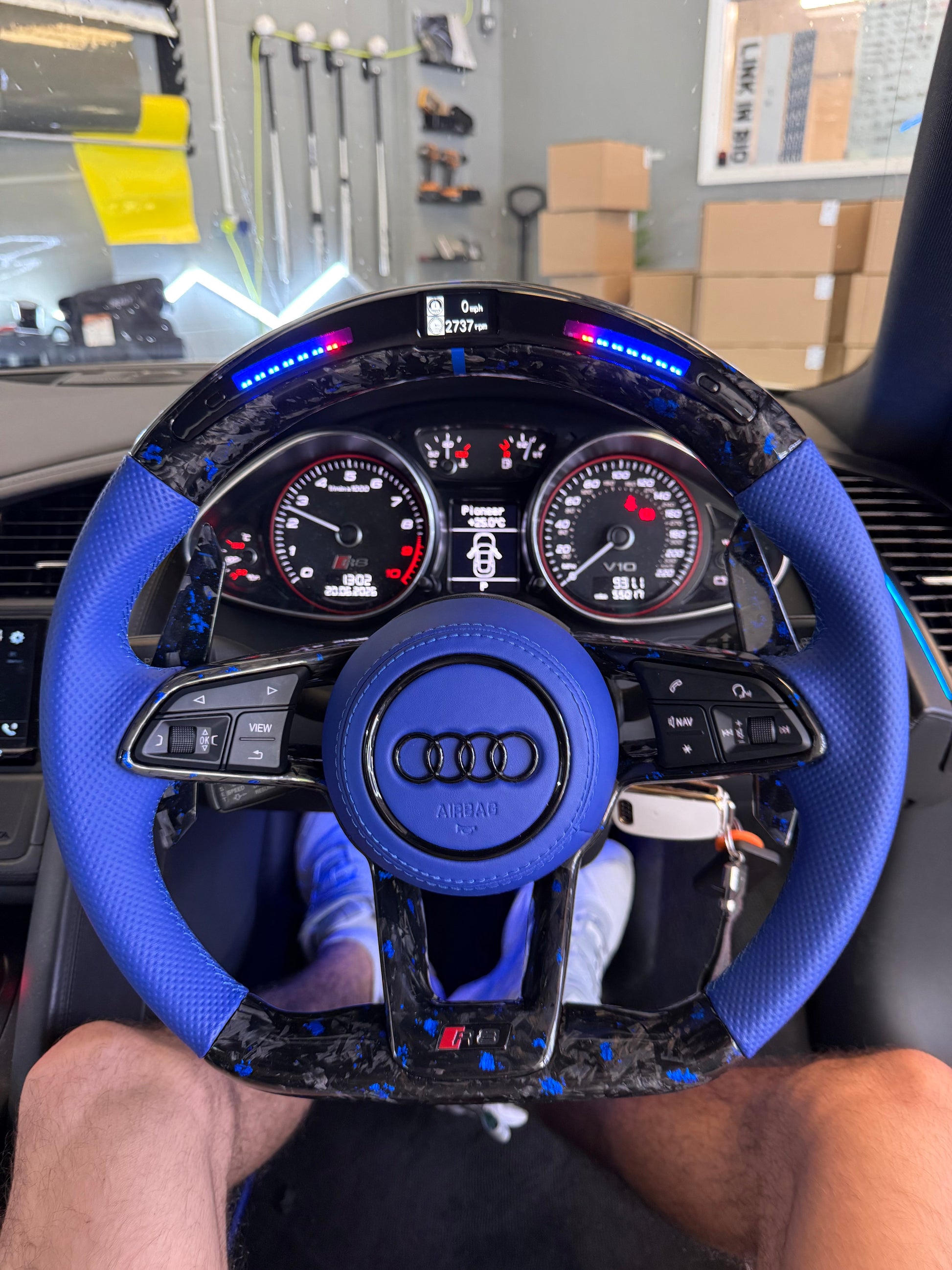 Audi TT / TTS / TT RS MK3 Custom Carbon Fibre Steering Wheel (2014-2023)