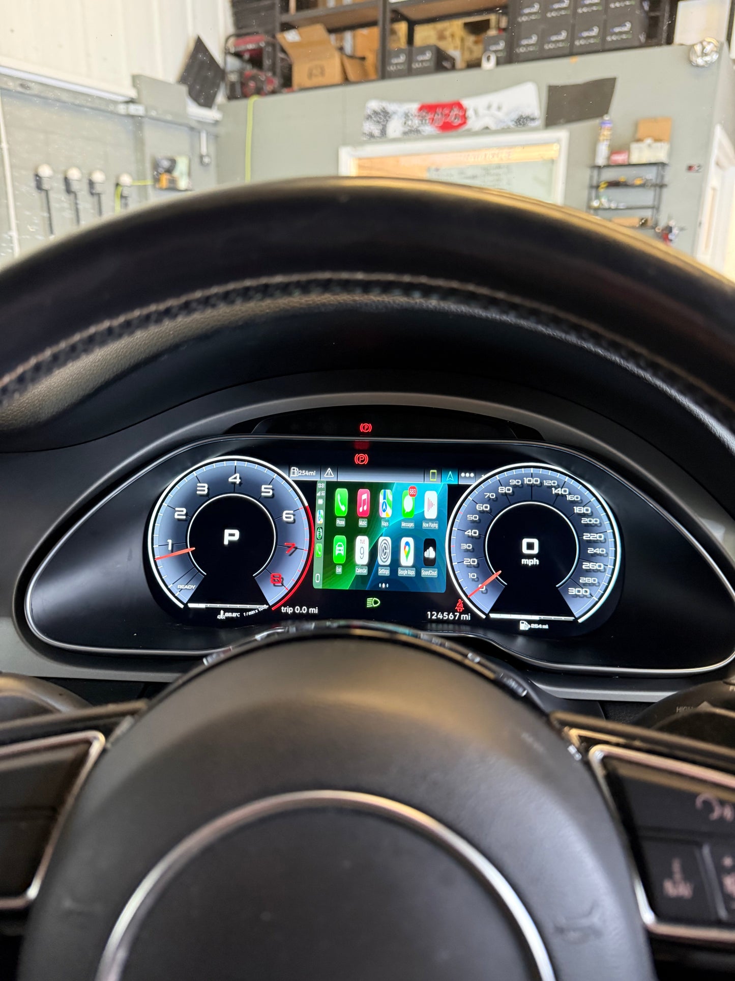 AUDI Q7 VIRTUAL DASHBOARD 2005 - 2015