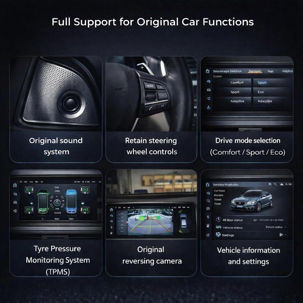 Ford Mondeo MK3 2000-2007 Android 15 Car Stereo Head Unit | CarPlay & Android Auto