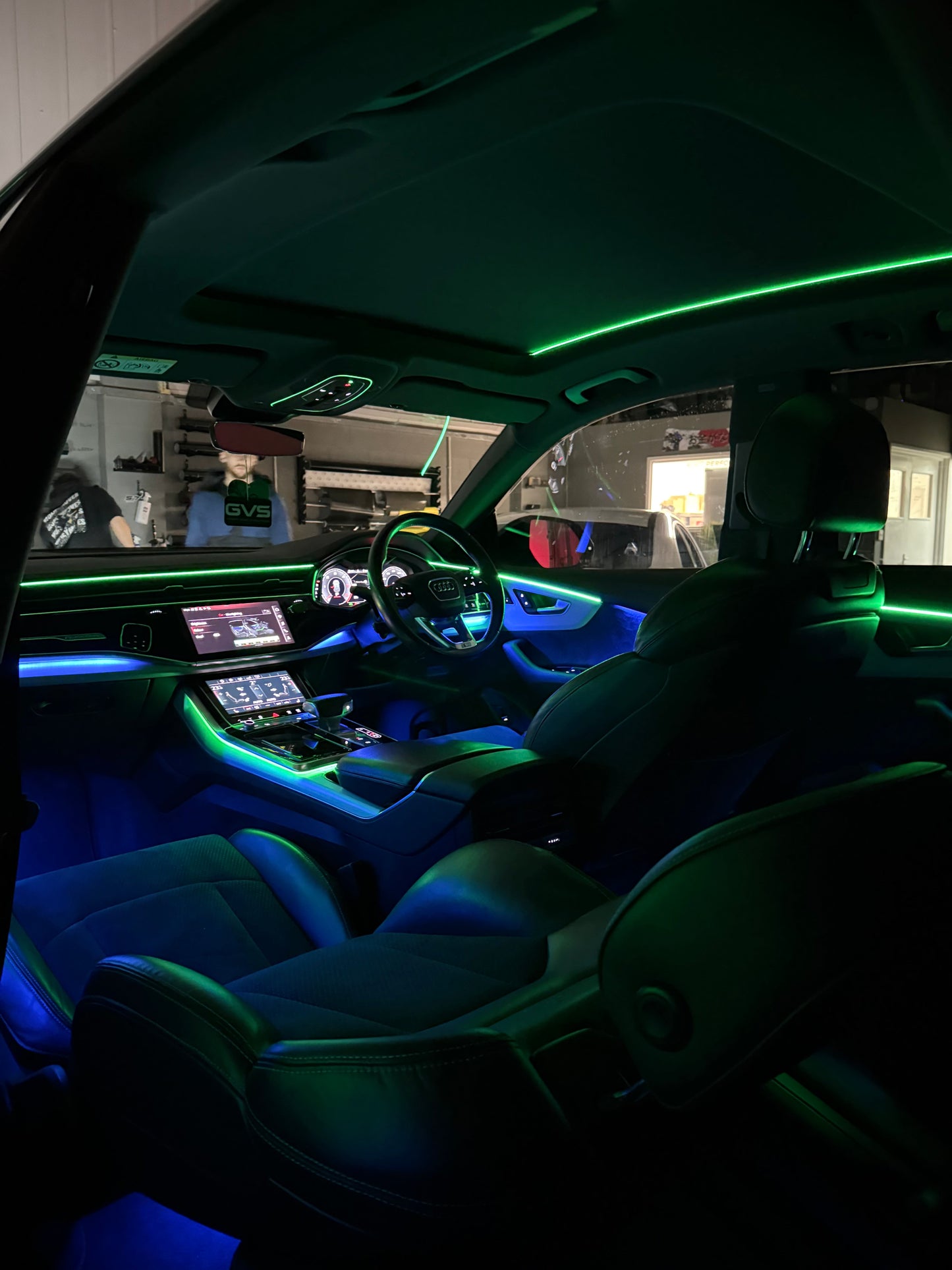 256-Colour RGB Car Ambient Lighting Kit – Universal LED Interior Acrylic Strip Lights with App Control, Music Sync & Hidden Symphony Atmosphere System