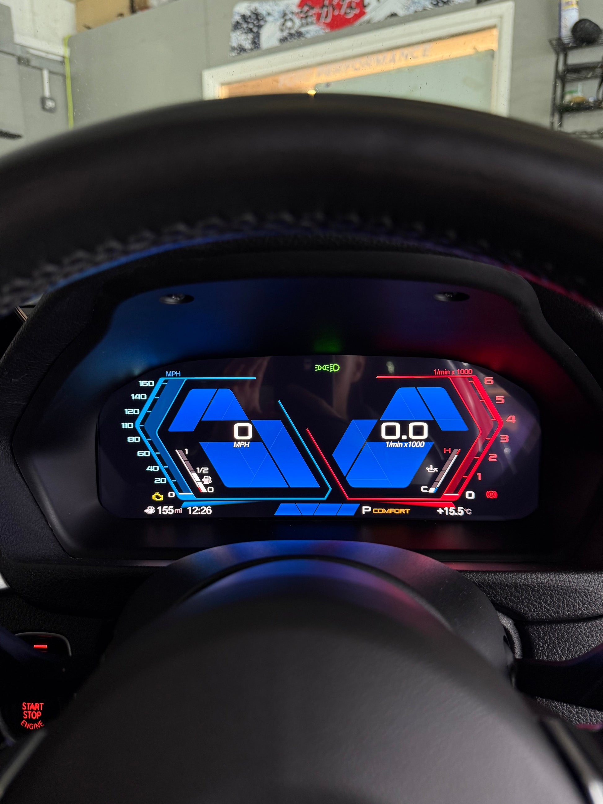 BMW 3 Series E46 Virtual Dashboard Digital Cluster (1997-2006)