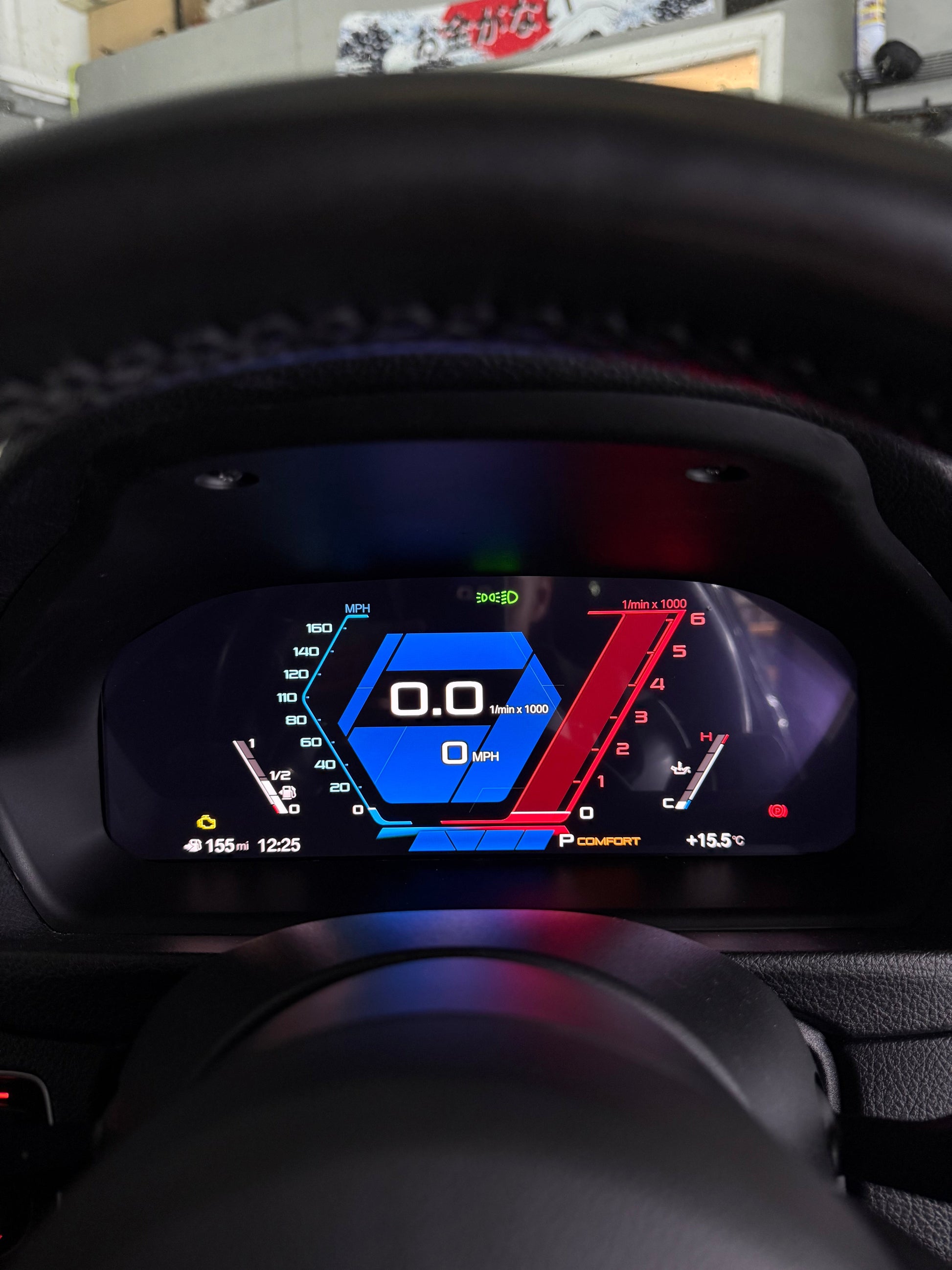 BMW Z4 E89 Virtual Dashboard Digital Cluster (2009-2016)