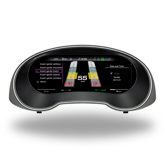 Audi Q3 2012-2018 Digital Instrument Cluster – Linux System LCD Dashboard