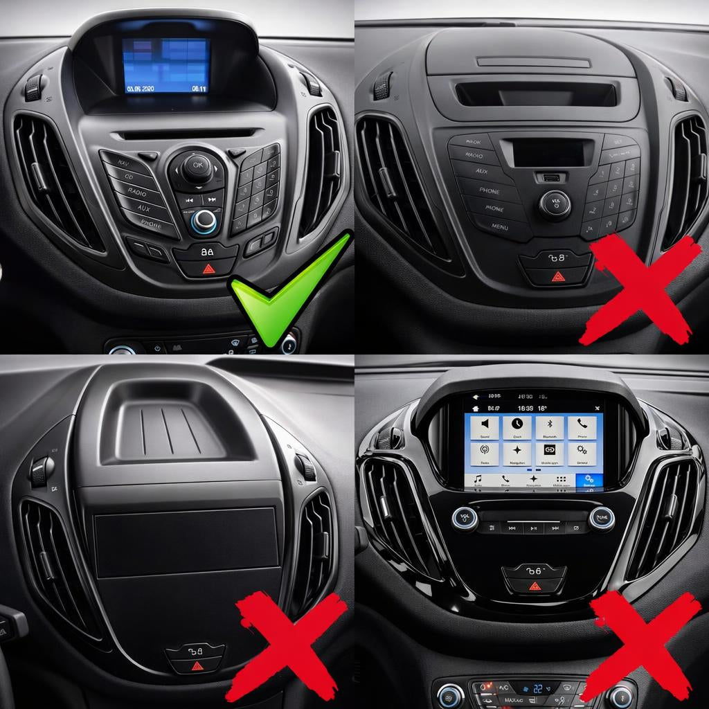 Ford Transit Courier & B Max 2012-2017 Android 15 Car Stereo Head Unit | CarPlay & Android Auto