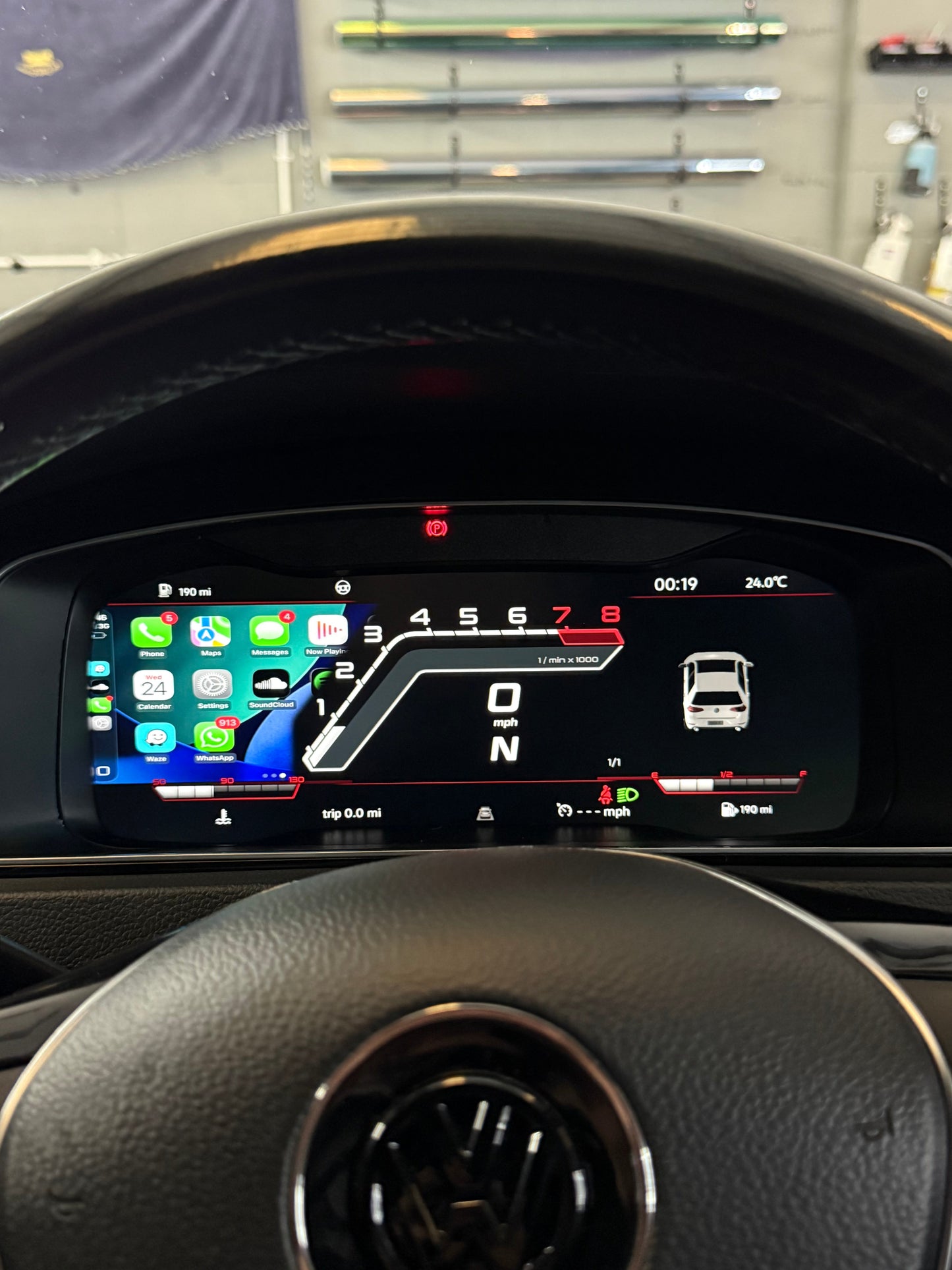 VW GOLF MK7 / 7.5 AFTERMARKET VIRTUAL DASHBOARD 2013 - 2021