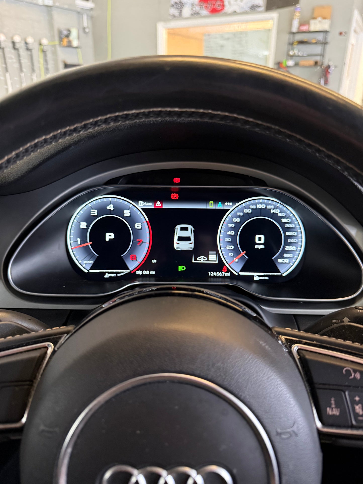 AUDI Q7 VIRTUAL DASHBOARD 2005 - 2015