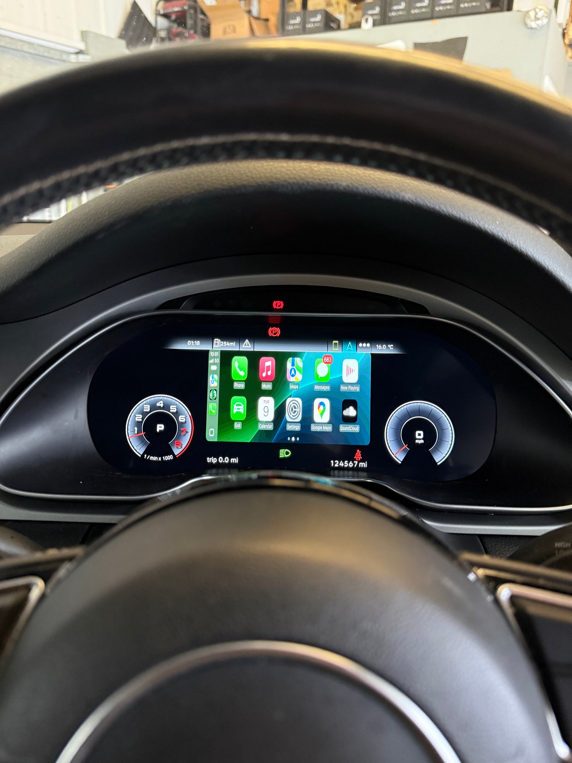 AUDI Q7 VIRTUAL DASHBOARD 2005 - 2015
