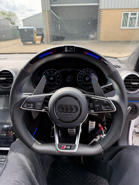 Audi TT / TTS / TT RS MK3 Custom Carbon Fibre Steering Wheel (2014-2023)