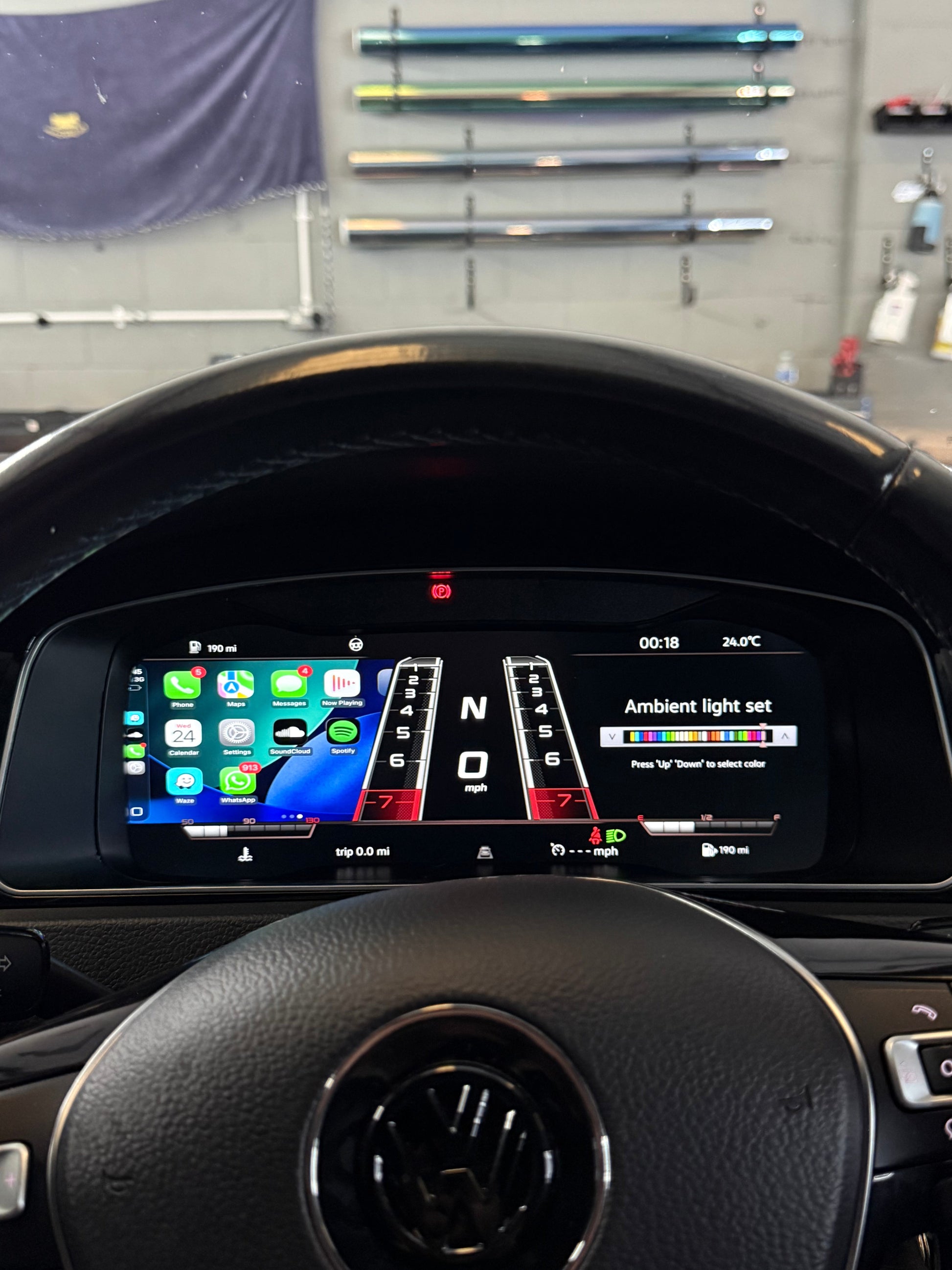 VW GOLF MK7 / 7.5 AFTERMARKET VIRTUAL DASHBOARD 2013 - 2021