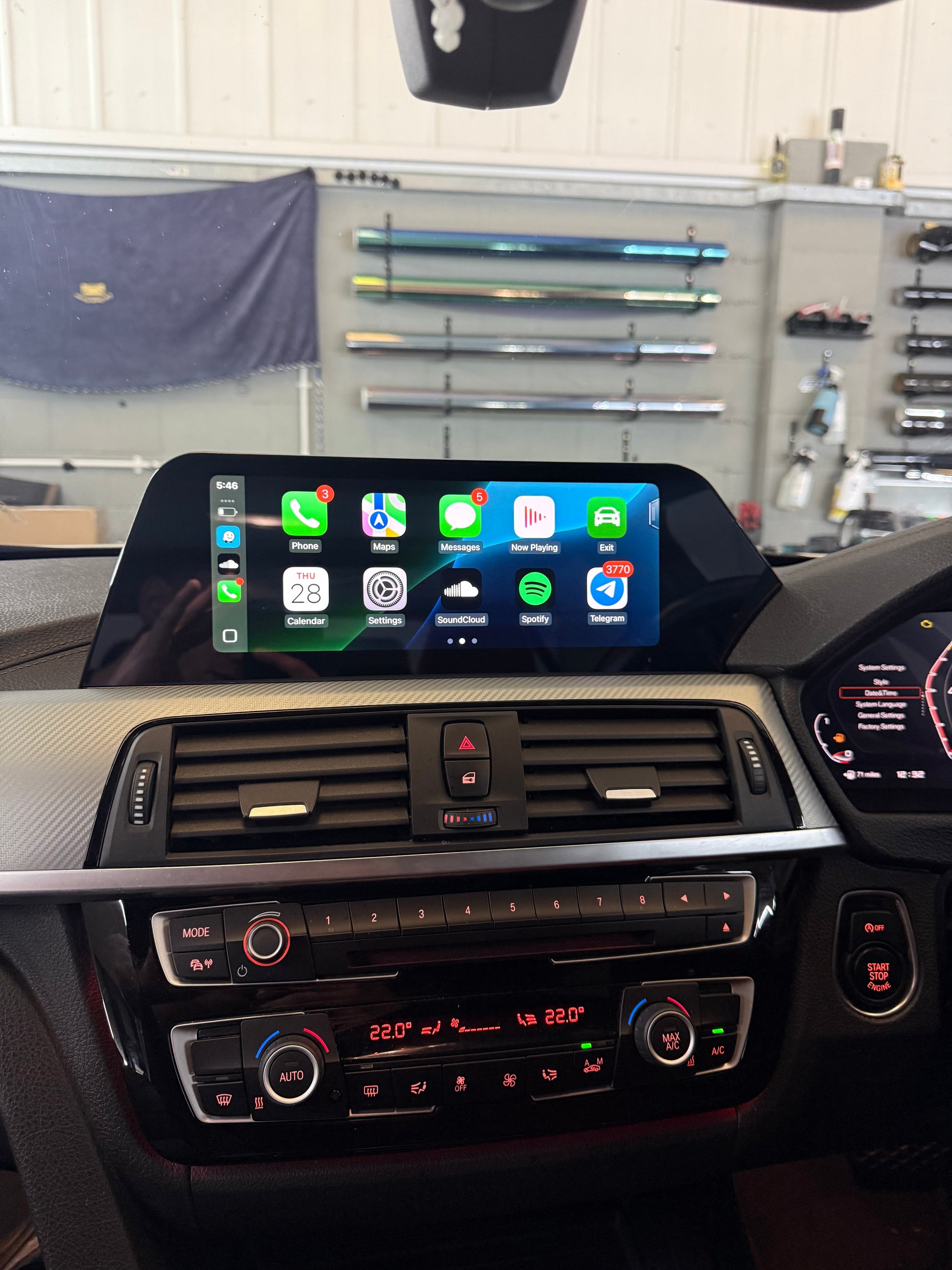 BMW G SERIES STYLE SCREEN FOR 3 /4 SERIES