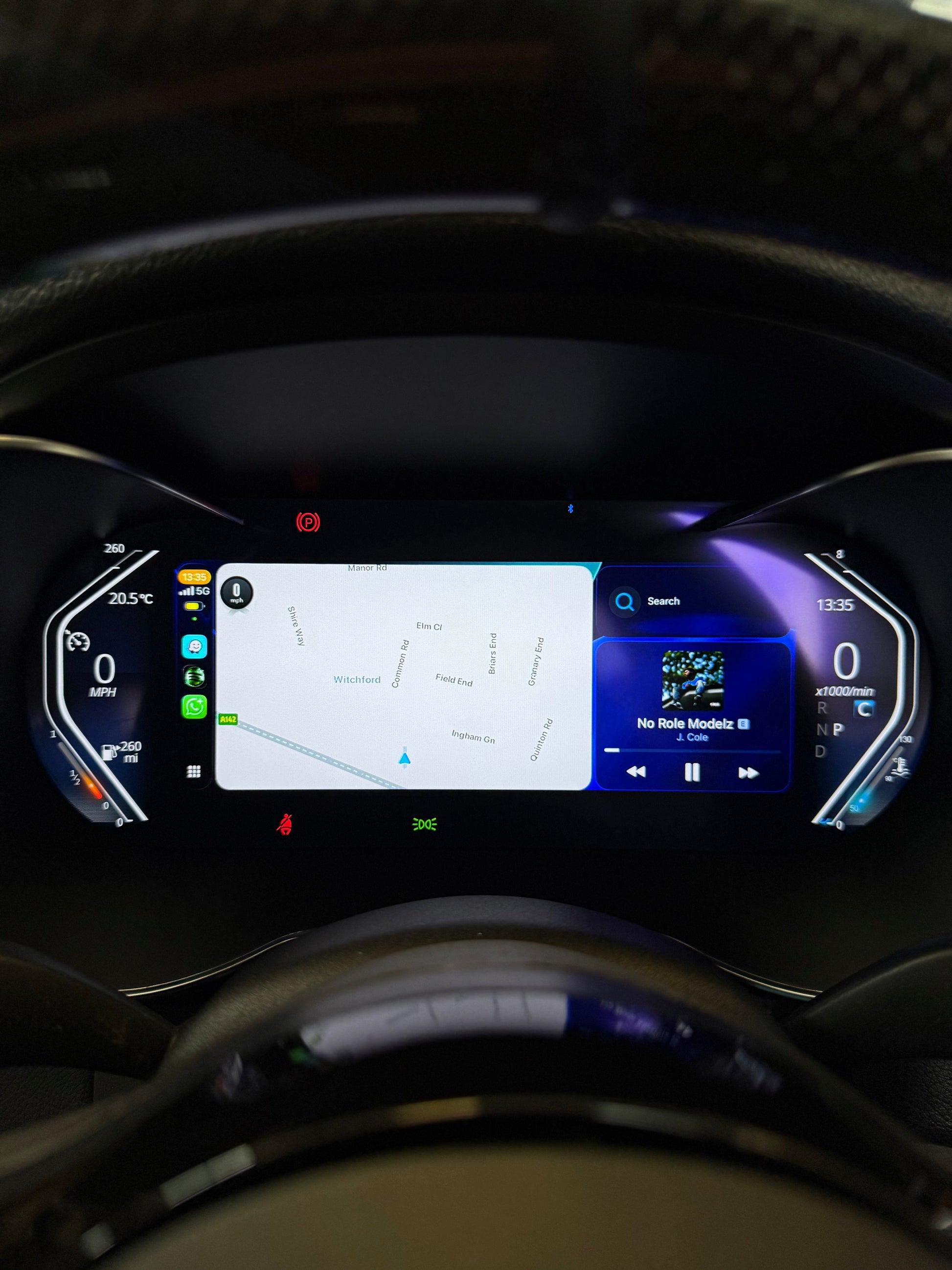 Mercedes Synced Screen & Virtual Cockpit Combo