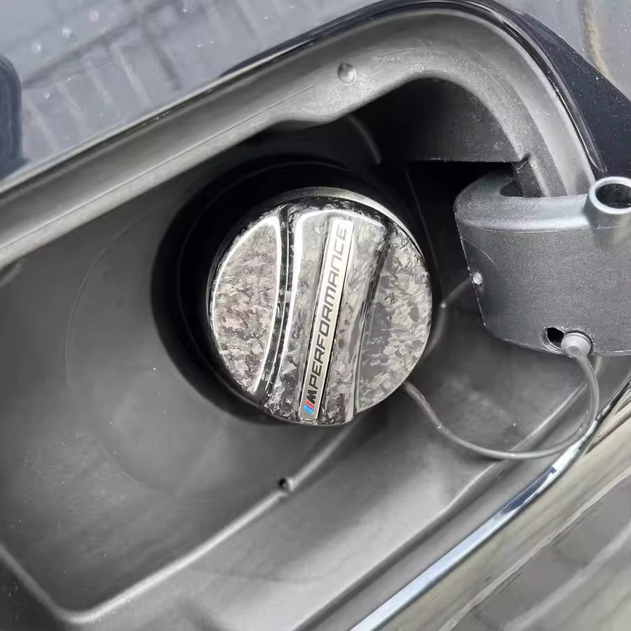 BMW Carbon Fibre Fuel Tank Cover