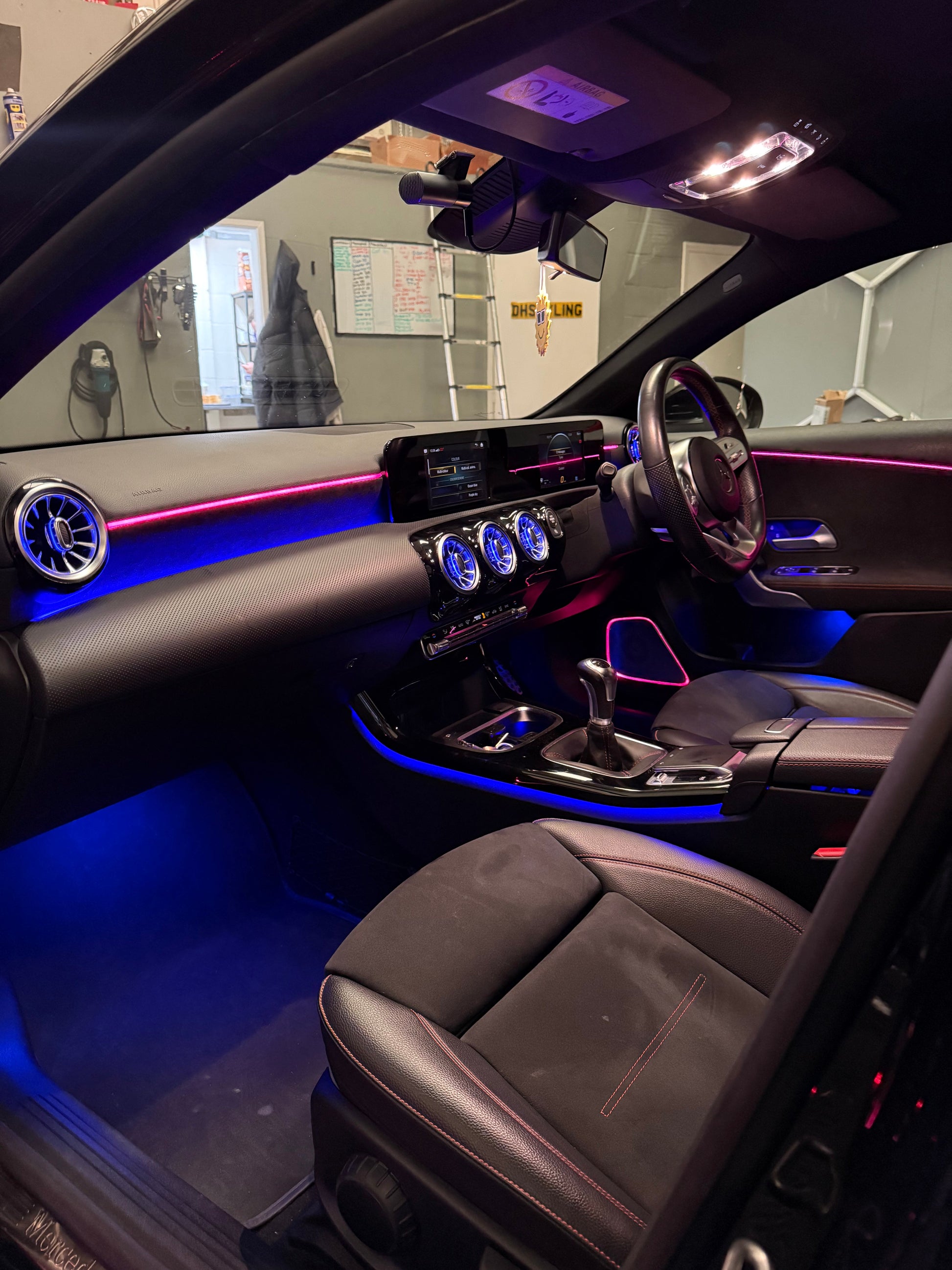 Mercedes A-Class CLA Ambient Lighting Kit W177 W178 2018 - 2024