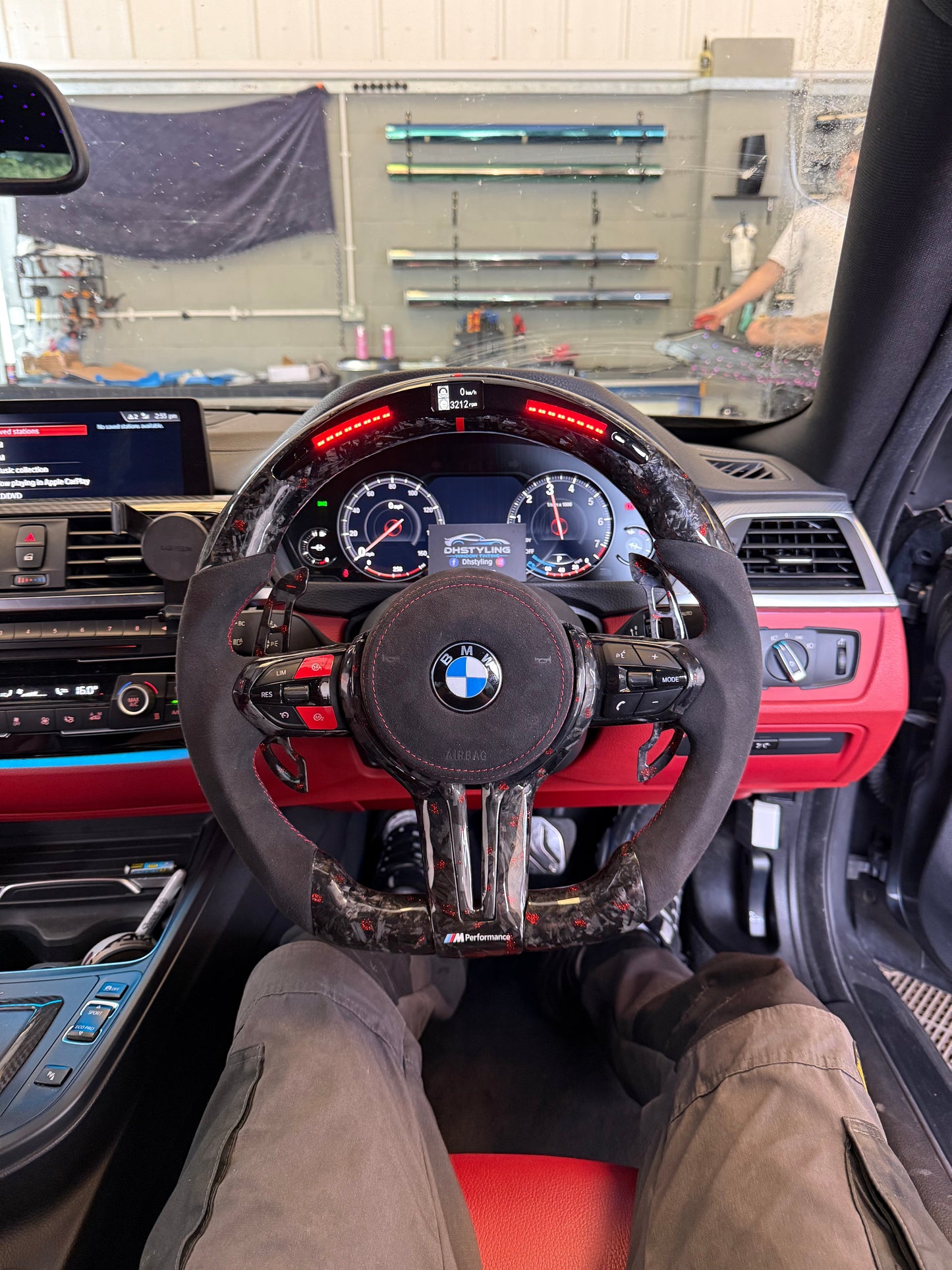 Custom BMW F-Series Carbon Fibre Steering Wheel