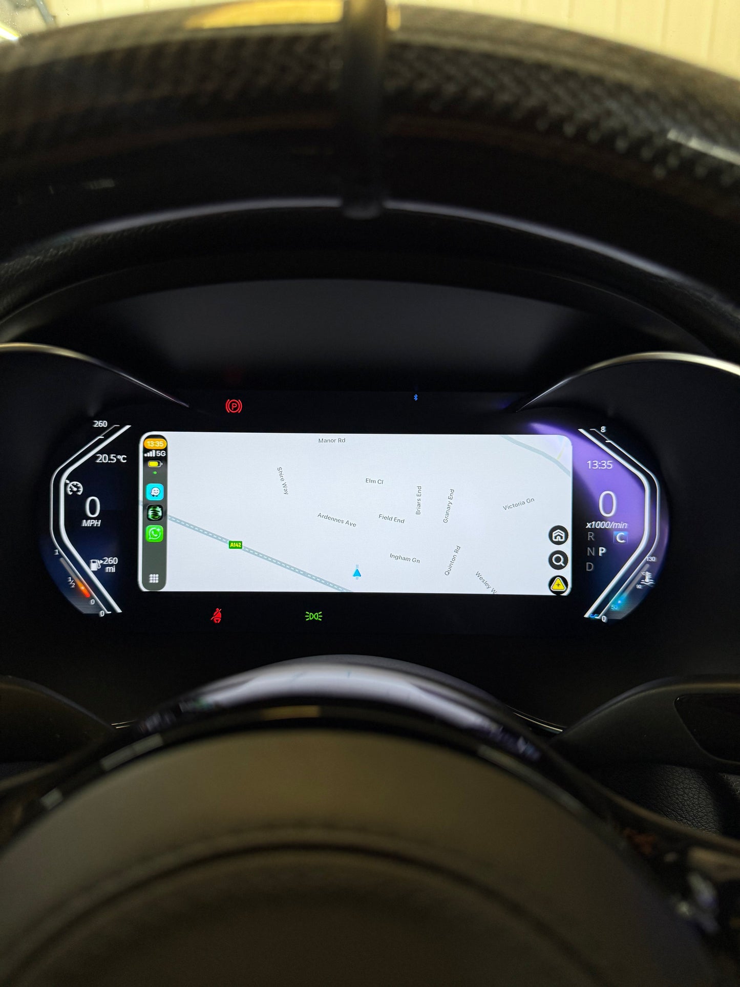 Mercedes Synced Screen & Virtual Cockpit Combo