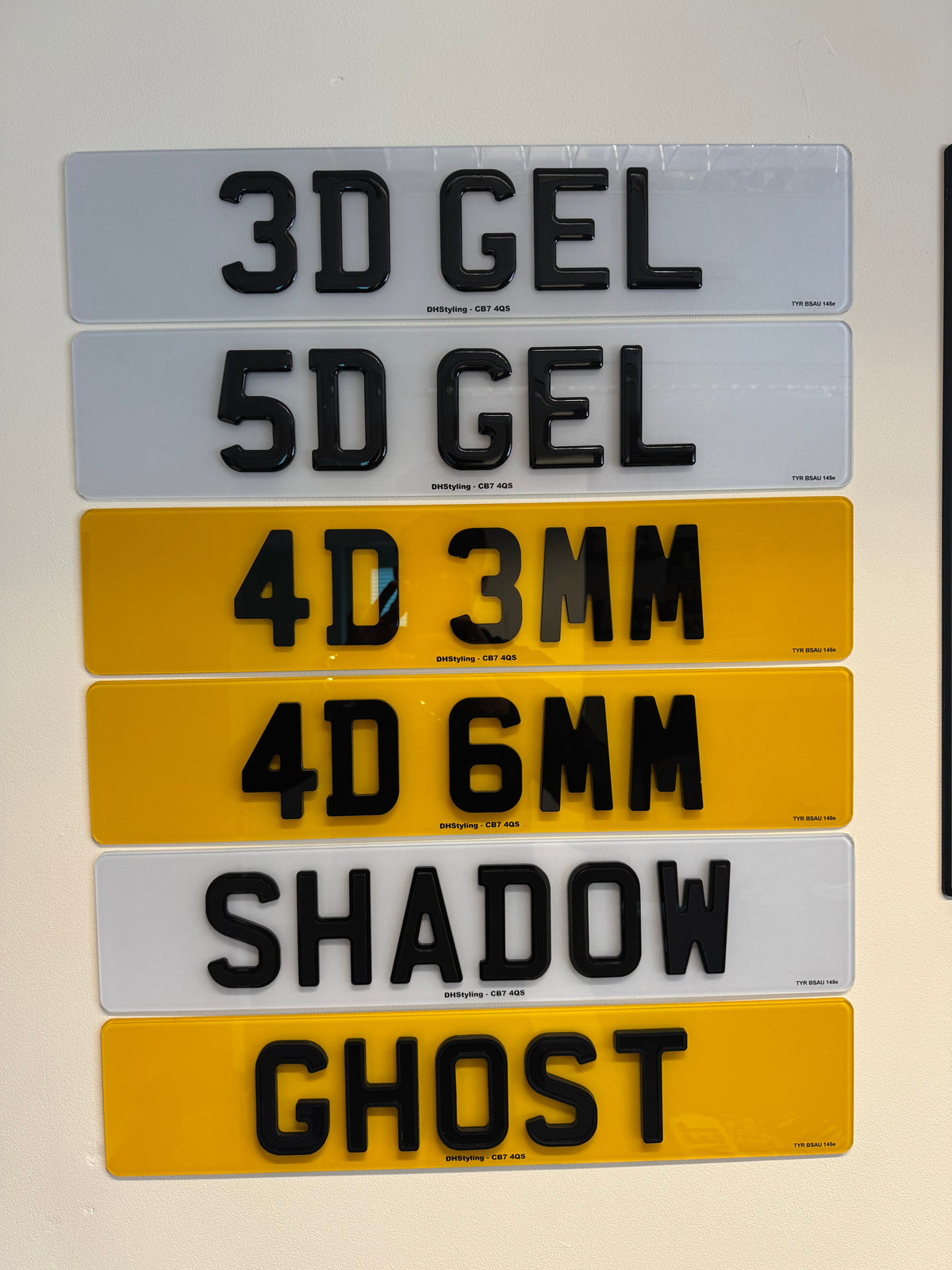 Number Plates