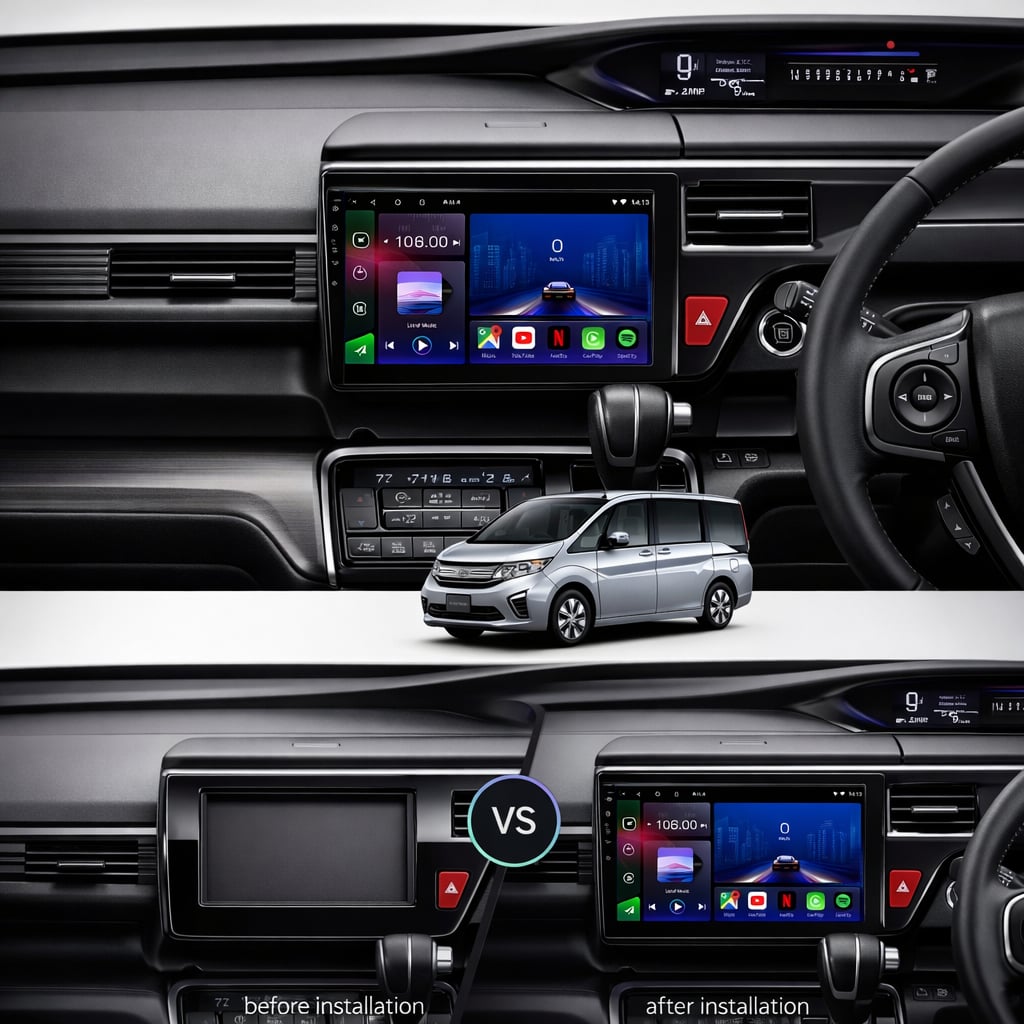 Honda Stepwgn 5 2015 - 2021 Android 15 Car Stereo Head Unit | CarPlay & Android Auto