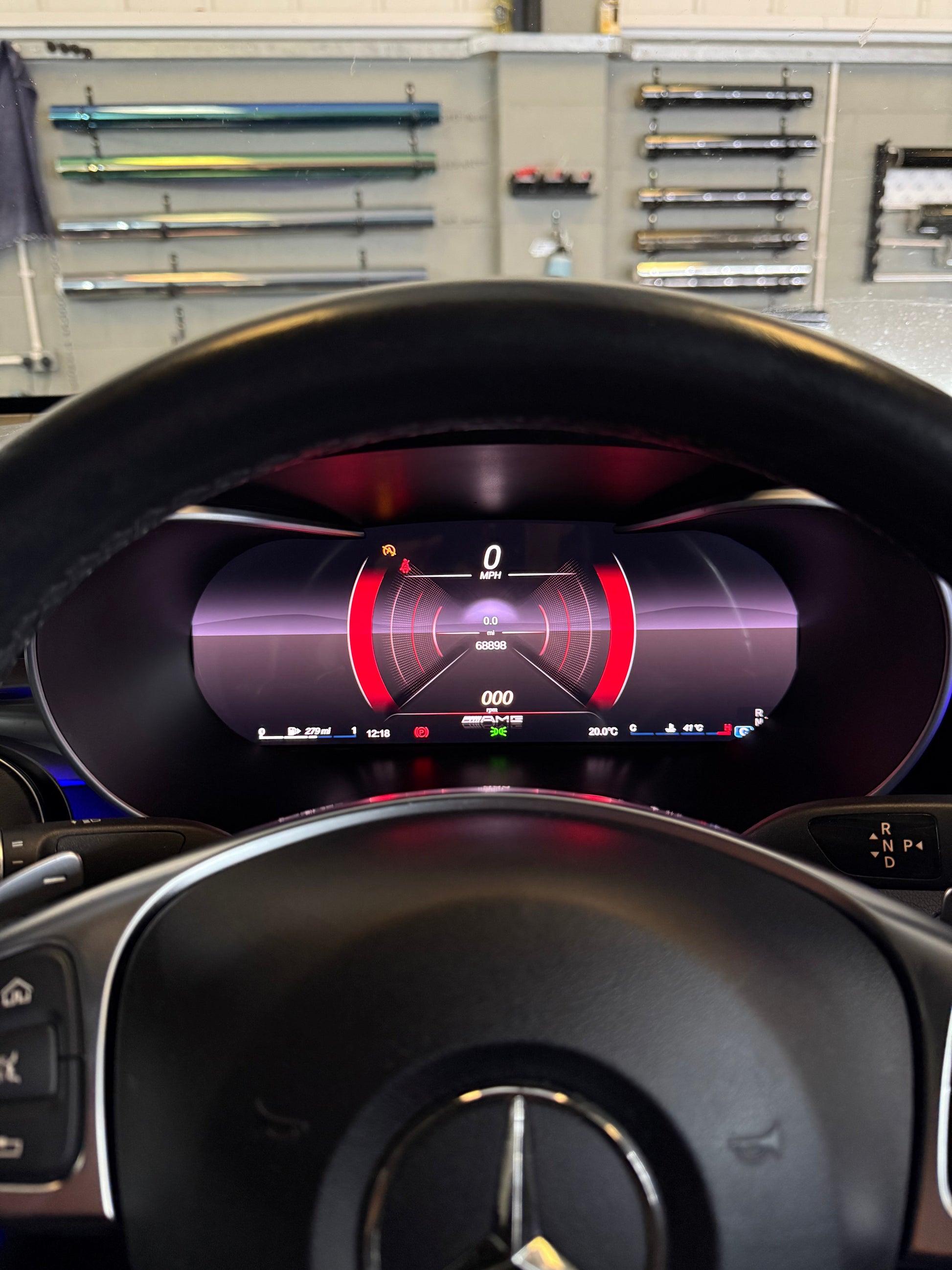 MERCEDES GLC VIRTUAL DASHBOARD 2015 - 2018