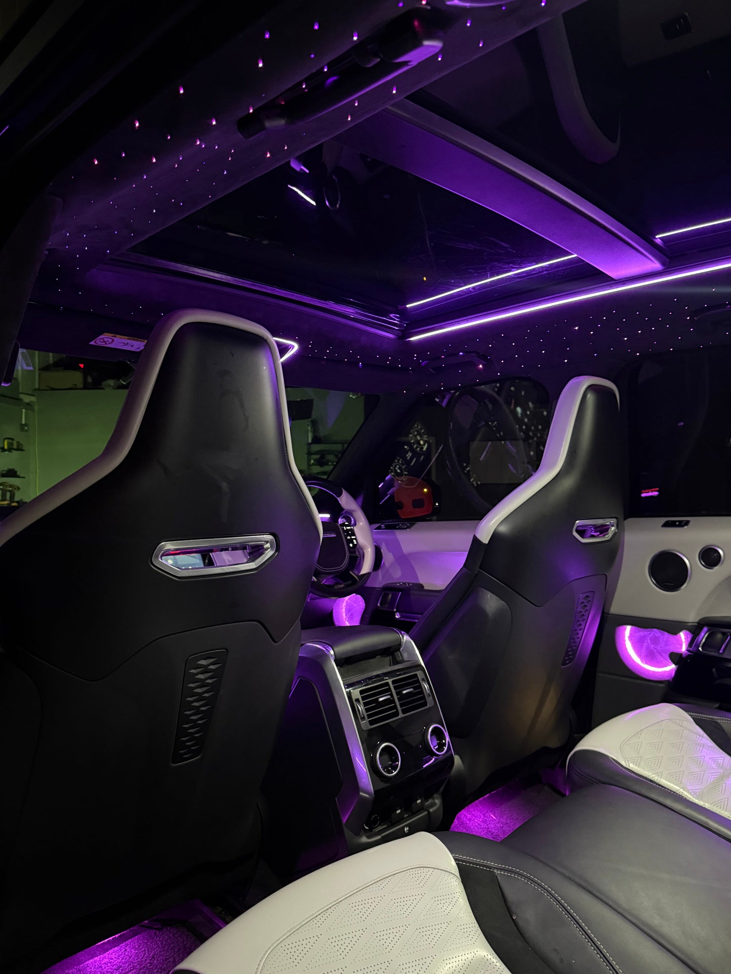 256-Colour RGB Car Ambient Lighting Kit – Universal LED Interior Acrylic Strip Lights with App Control, Music Sync & Hidden Symphony Atmosphere System