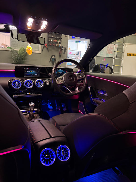 Mercedes A-Class CLA Ambient Lighting Kit W177 W178 2018 - 2024