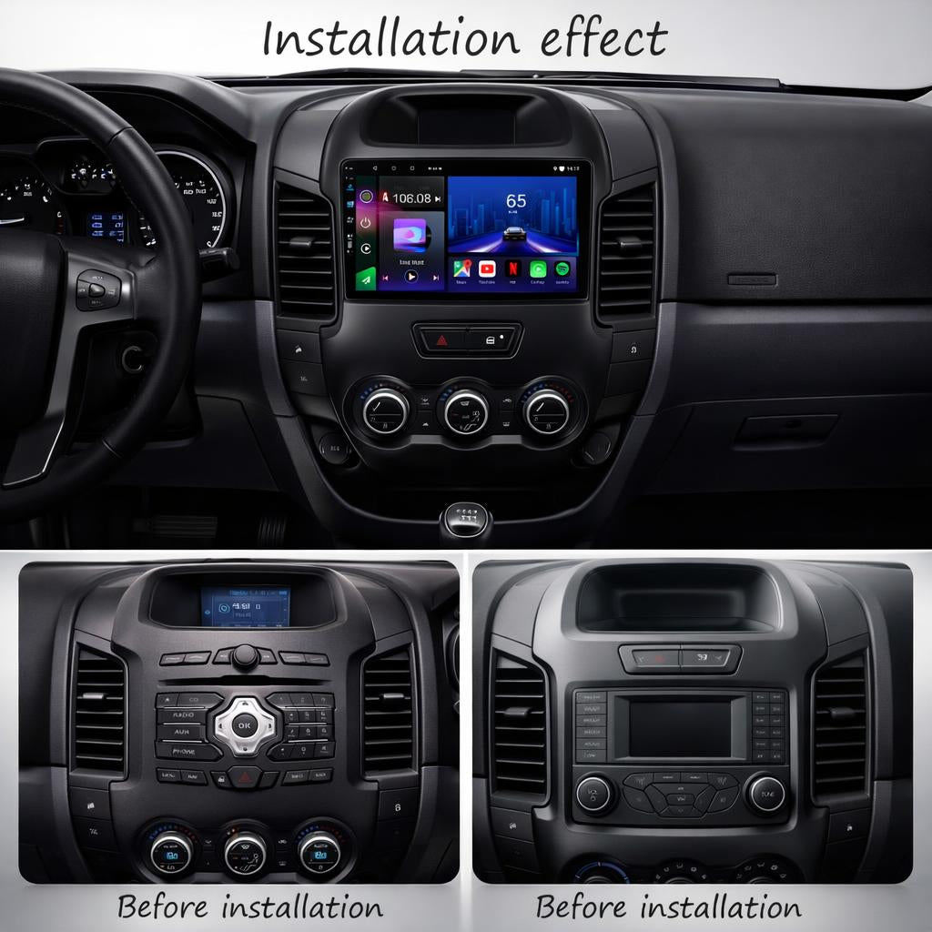 Ford Ranger T6 2011-2016 Android 15 Car Stereo Head Unit | CarPlay & Android Auto