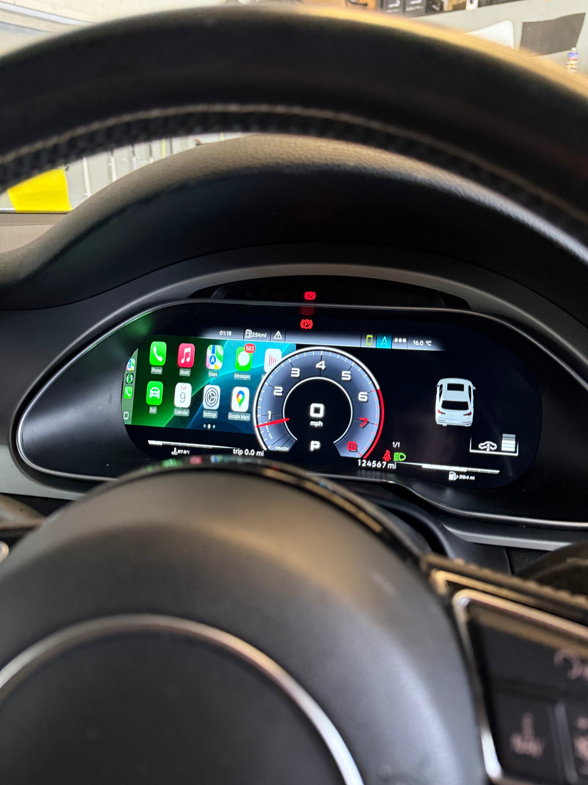 AUDI Q7 VIRTUAL DASHBOARD 2005 - 2015