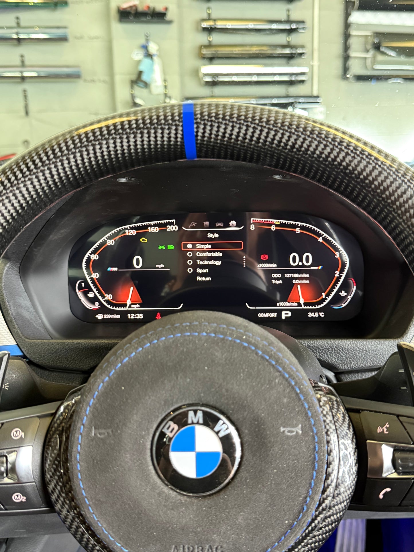 BMW VIRTUAL DASHBOARD V1