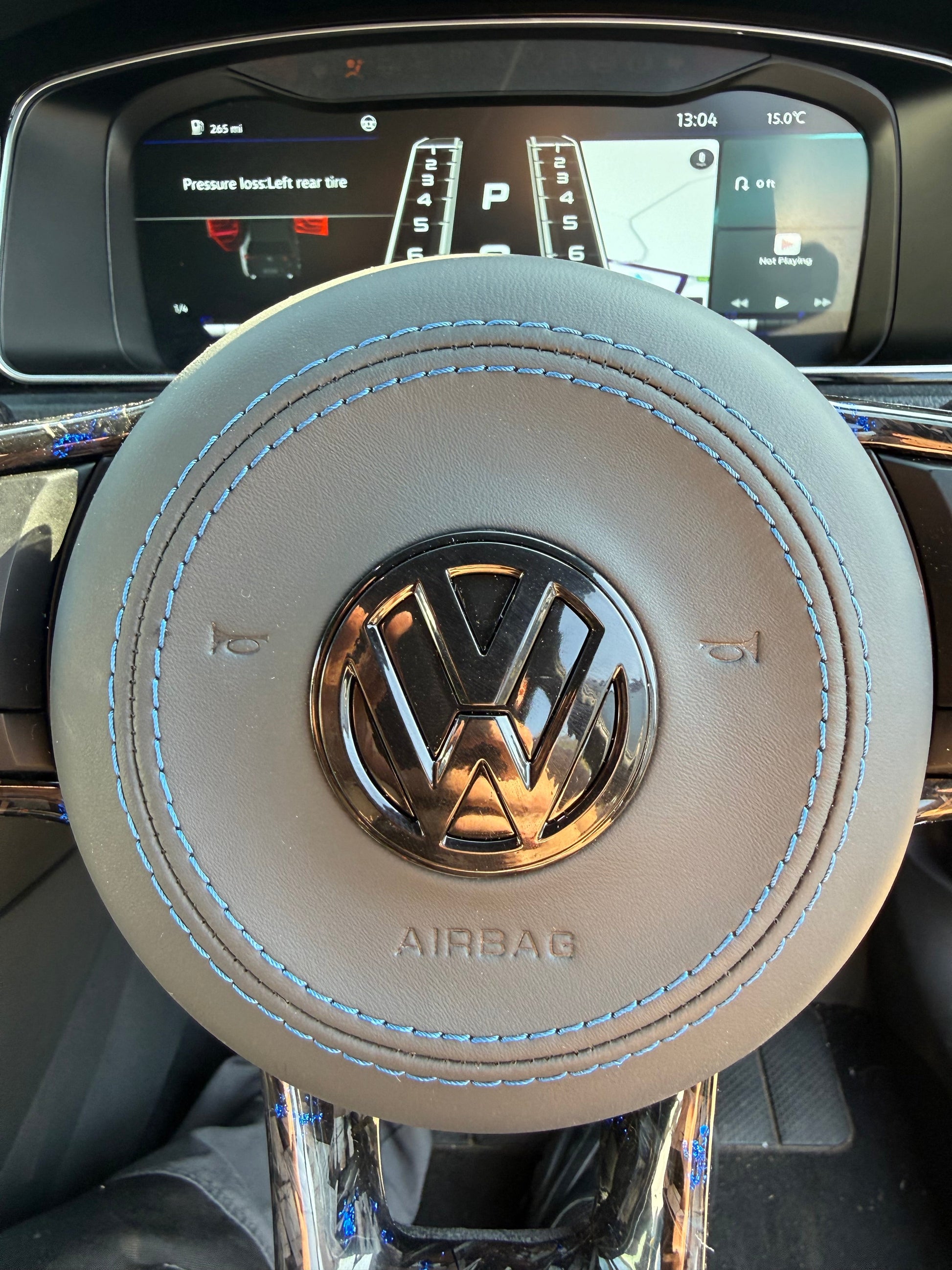 Volkswagen Polo MK5 6R Forged Carbon Fibre Steering Wheel 2009 - 2014
