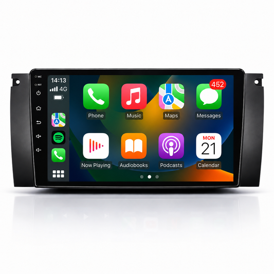 BMW X5 E53 / 5 Series E39 Android 15 Apple CarPlay & Android Auto Head Unit