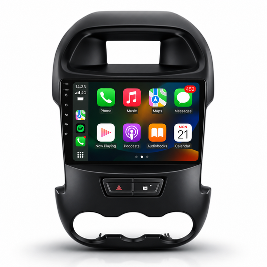 Ford Ranger T6 Android 15 Apple CarPlay & Android Auto Head Unit (2011-2016)