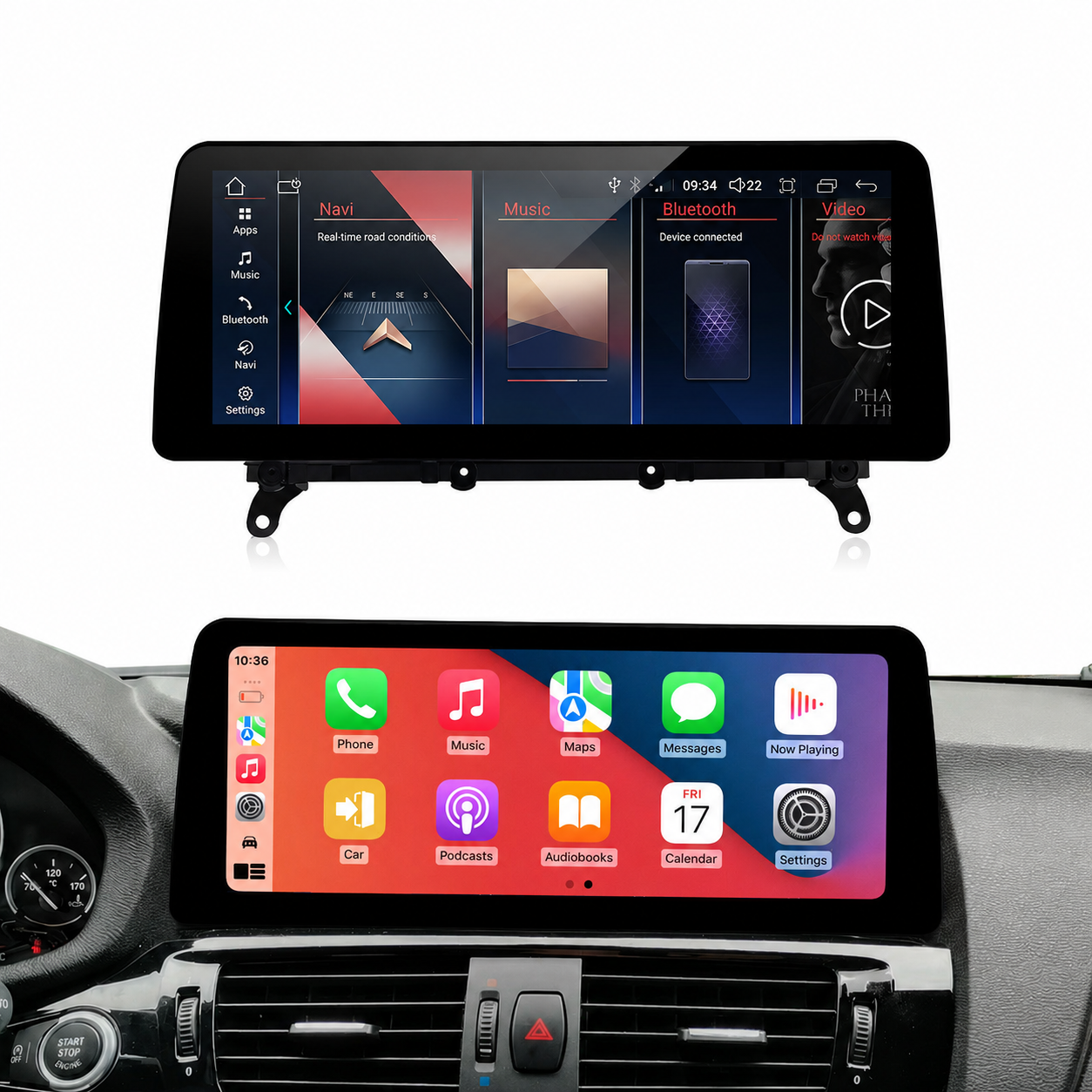 BMW X3 / X4 Android Apple CarPlay & Android Auto Screen (F25/F26)