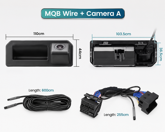 Volkswagen Bora Reversing Camera (2019-2021) | OEM Plug & Play Reverse Camera Upgrade