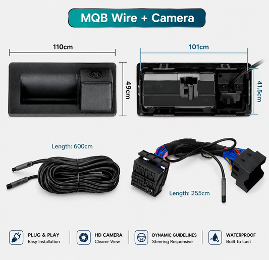Audi MQB Reversing Camera | OEM Plug & Play Reverse Camera Upgrade