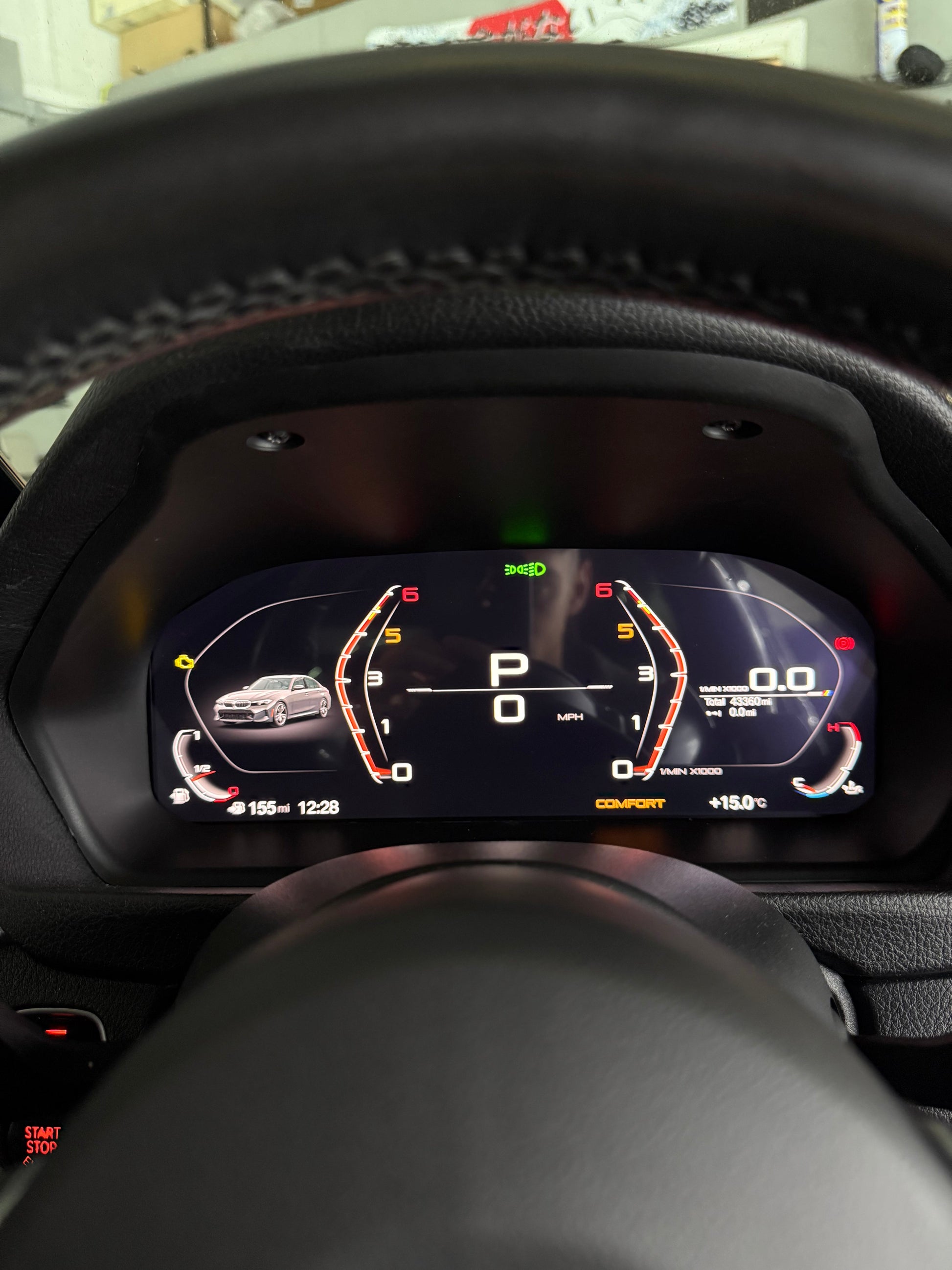 BMW X6 E71-E72 Virtual Dashboard Digital Cluster (2008-2014)