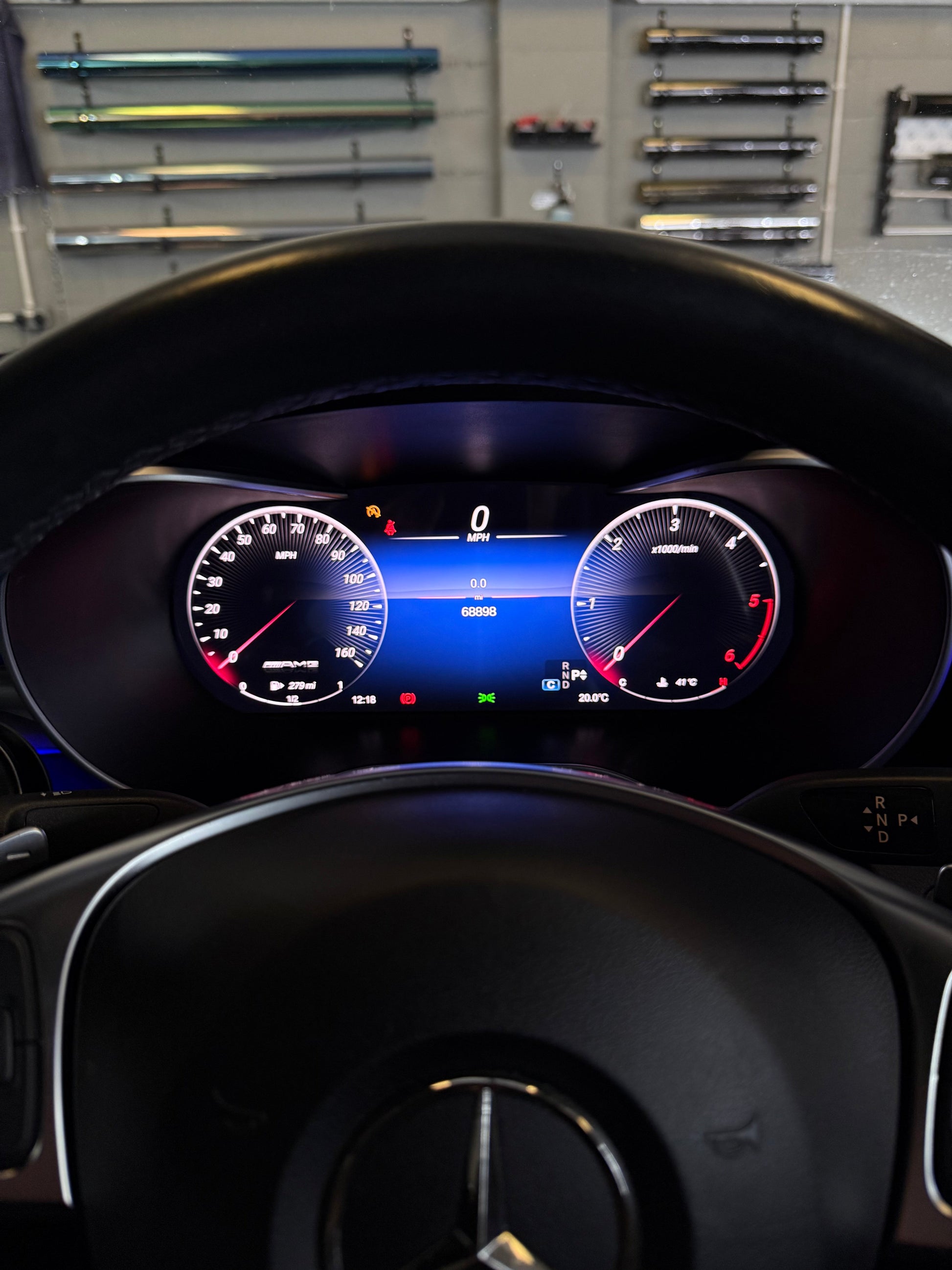 MERCEDES GLC VIRTUAL DASHBOARD 2015 - 2018