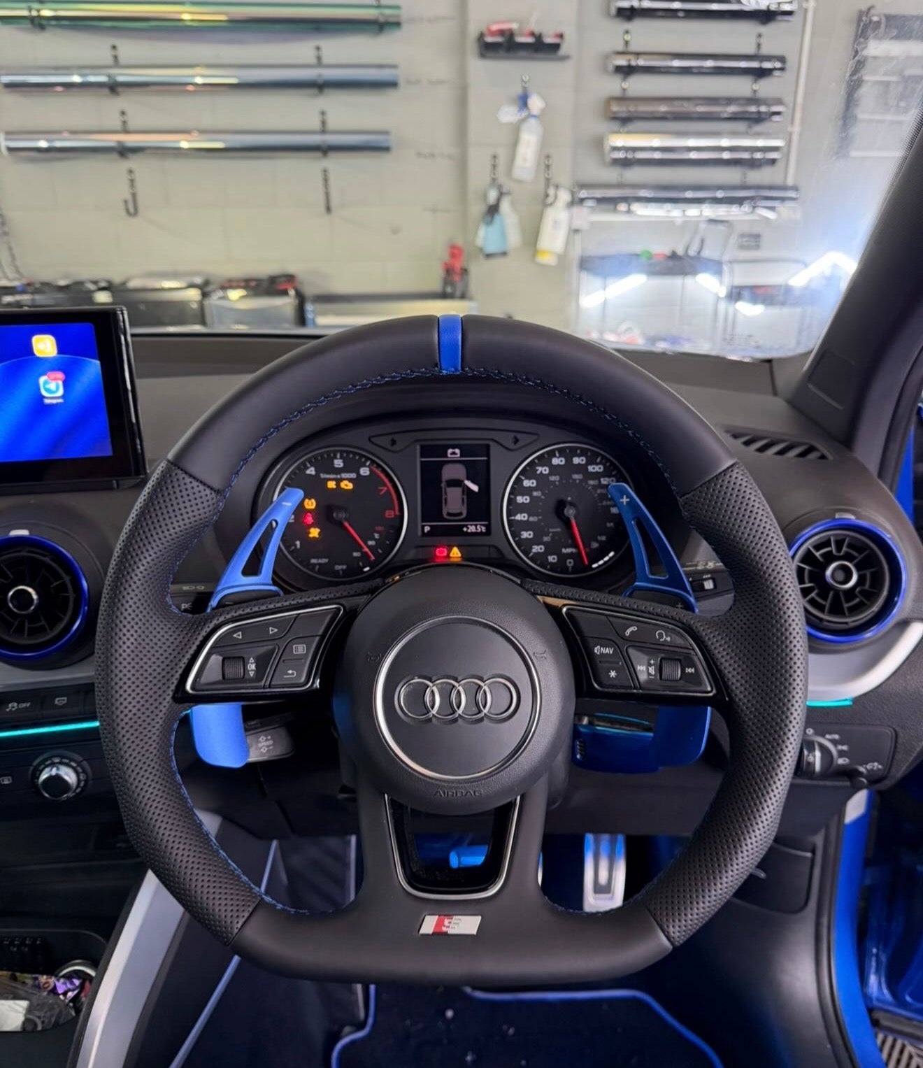 Audi Leather Steering Wheel (Customize)