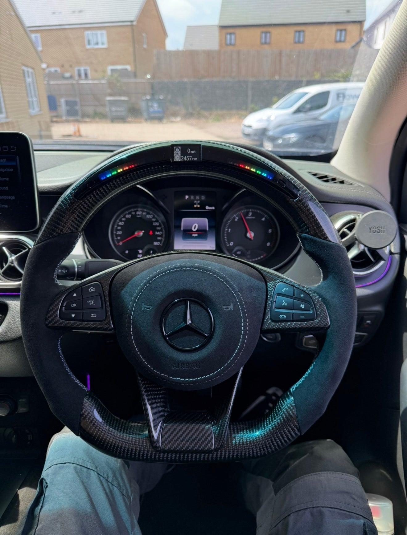 Mercedes Benz Pre-Facelift Custom Carbon Fibre Steering Wheel W176 W205 W204 W212 C217 C63