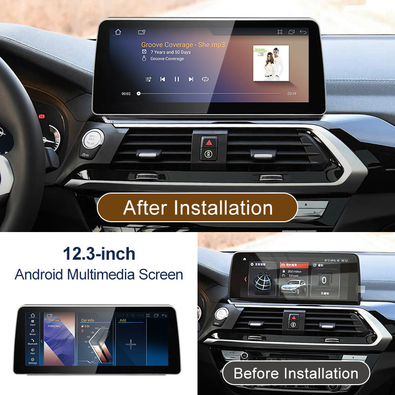 BMW X3 / X4 Android Apple CarPlay & Android Auto Screen (G01/G02)
