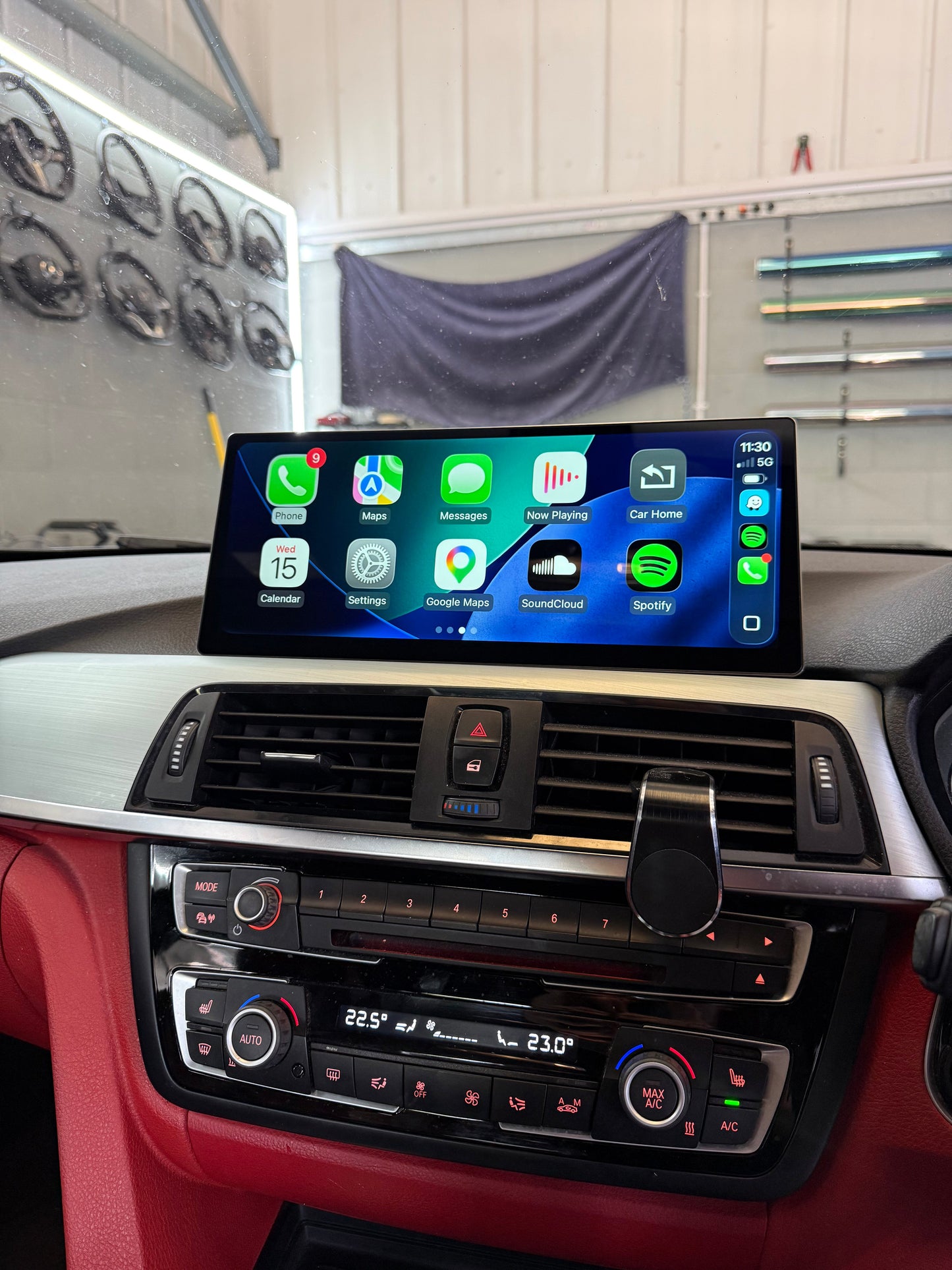 BMW 3 & 4 Series Linux Apple CarPlay & Android Auto Screen (F30-F36)