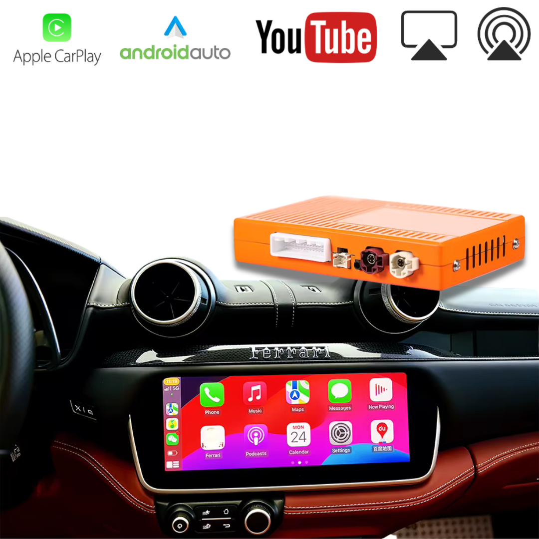 For Ferrari Wireless Apple CarPlay Retrofit Android Auto