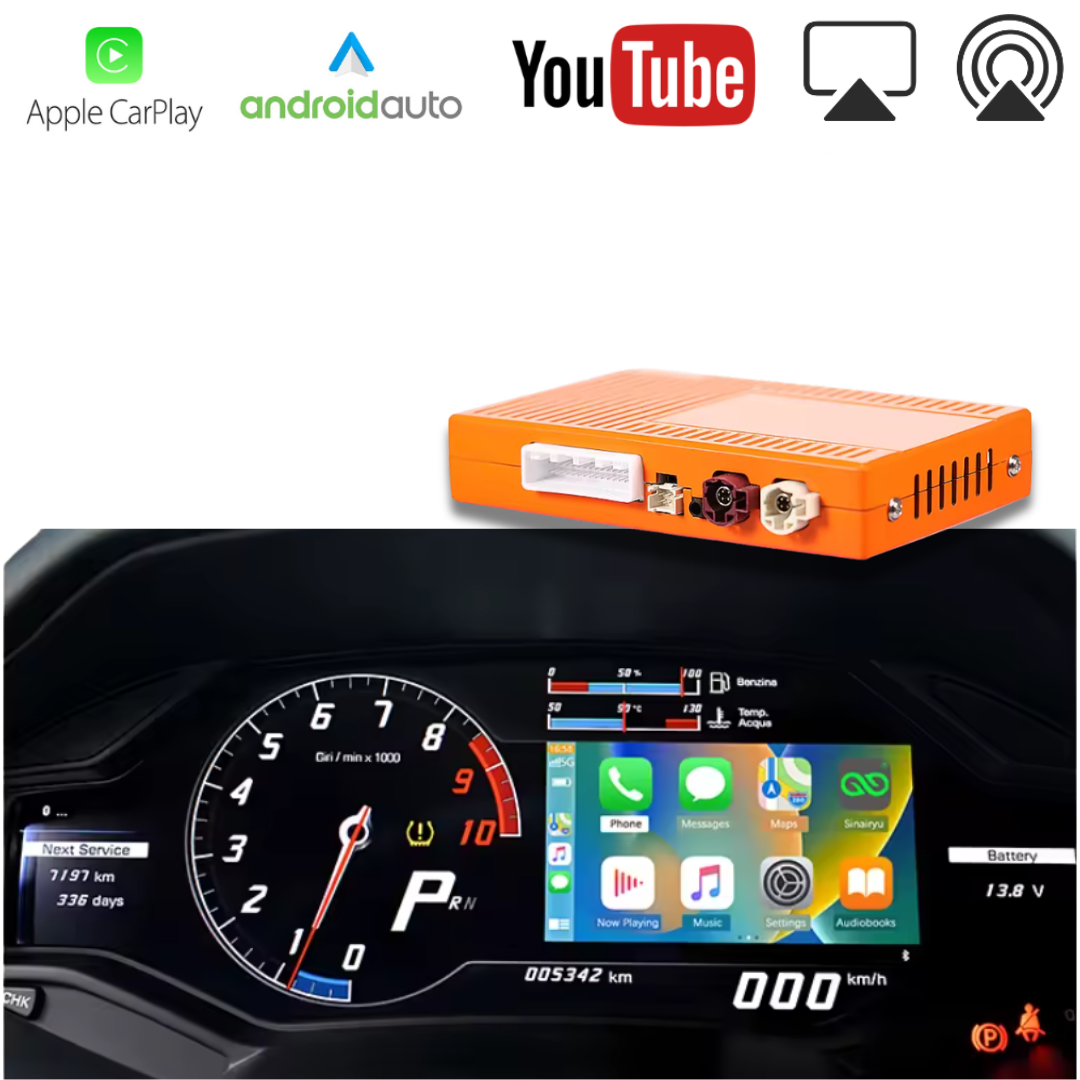 For Lamborghini Wireless Apple CarPlay Retrofit Android Auto Aventador Huracan