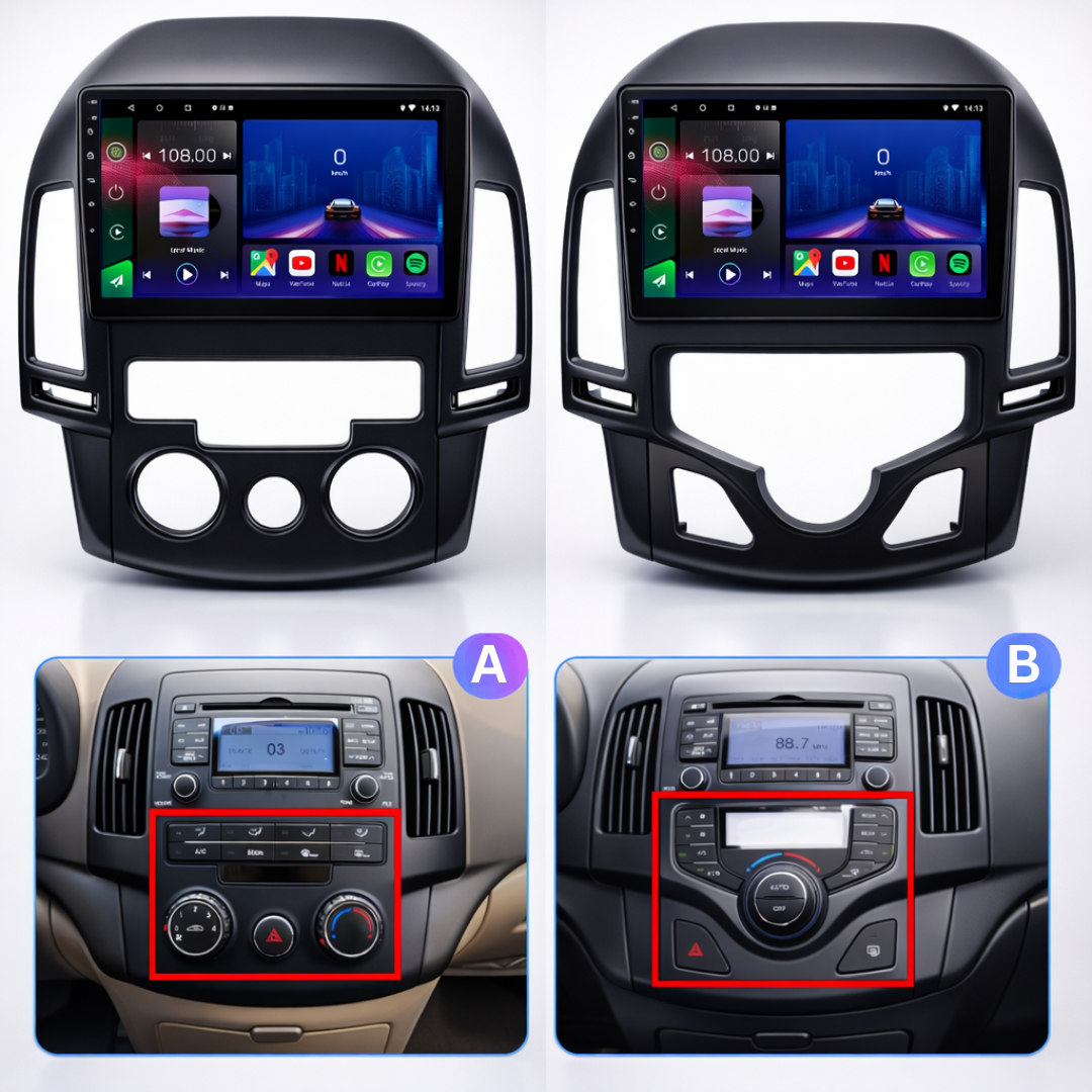Hyundai i30 2008-2012 Android 15 Car Stereo Head Unit | CarPlay & Android Auto