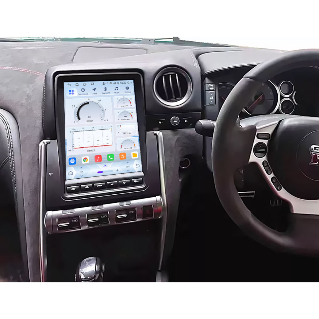Nissan GT-R GTR 2007-2018 Android 15 Car Stereo Head Unit | CarPlay Android Auto