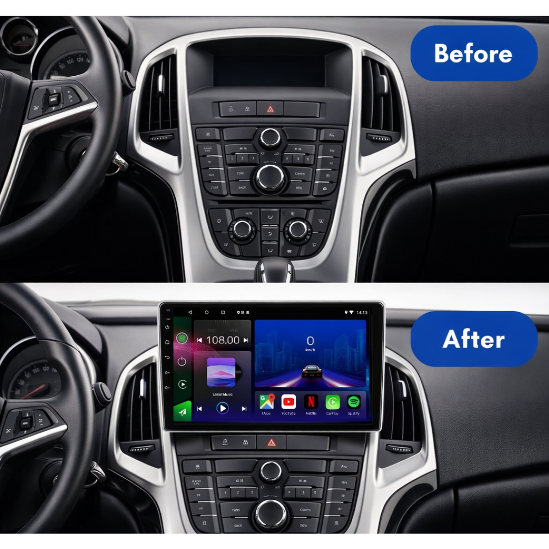 Vauxhall Astra J 2009-2015 Android 15 Car Stereo Head Unit | CarPlay Android Auto