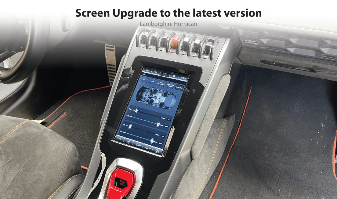 Lamborghini Huracan 2014-2018 Android 15 Car Stereo Head Unit | CarPlay Android Auto