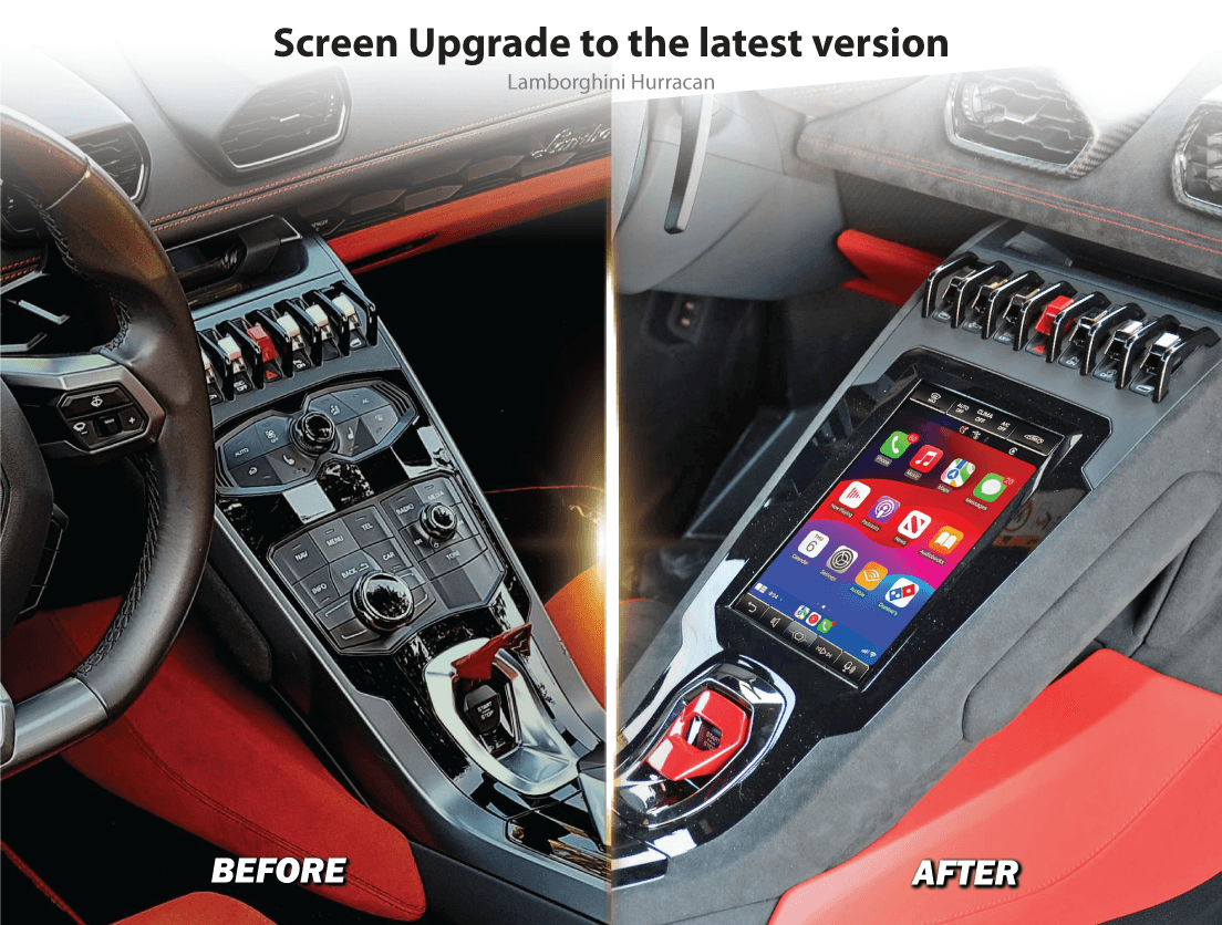 Lamborghini Huracan 2014-2018 Android 15 Car Stereo Head Unit | CarPlay Android Auto